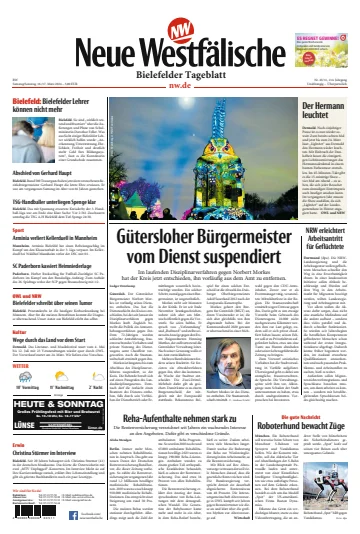 Neue Westfälische - Bielefelder Tageblatt - Bielefeld Dornberg - Werther - 16 Mar 2024
