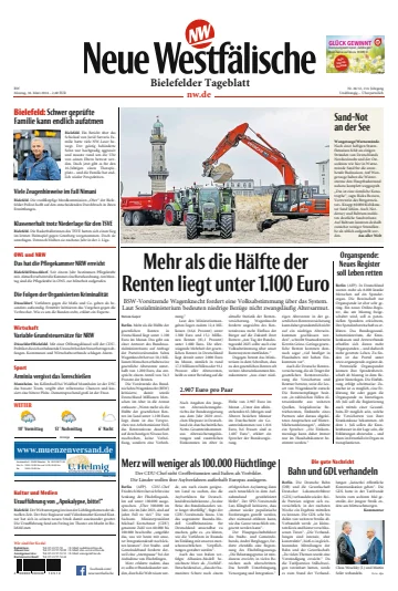 Neue Westfälische - Bielefelder Tageblatt - Bielefeld Dornberg - Werther - 18 Mar 2024