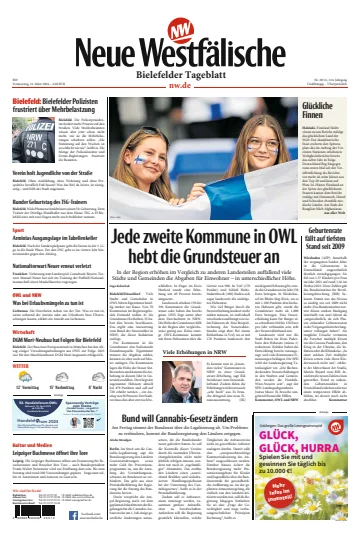 Neue Westfälische - Bielefelder Tageblatt - Bielefeld Dornberg - Werther - 21 Mar 2024