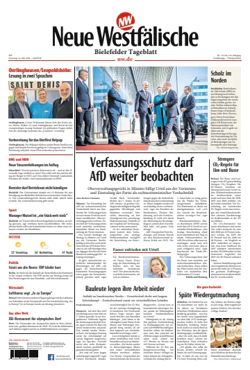Neue Westfälische - Bielefelder Tageblatt - Bielefeld Dornberg - Werther - 14 maio 2024