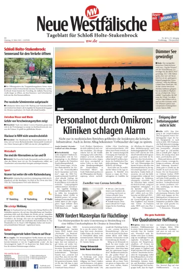 Neue Westfälische - Tageblatt für Schloß Holte-Stukenbrock - 22 Mar 2022