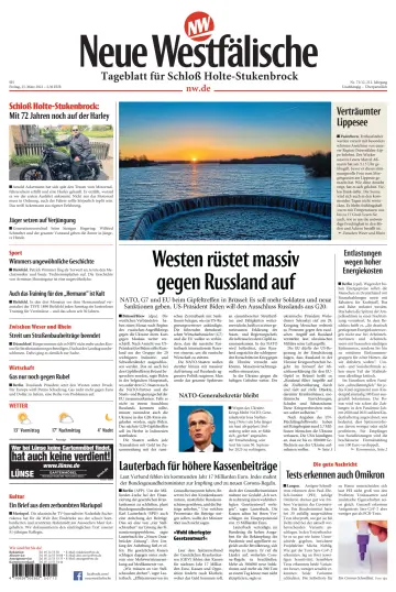 Neue Westfälische - Tageblatt für Schloß Holte-Stukenbrock - 25 Mar 2022