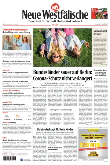 Neue Westfälische - Tageblatt für Schloß Holte-Stukenbrock - 29 Mar 2022