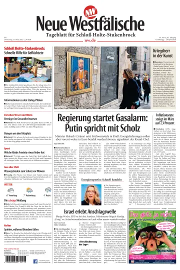 Neue Westfälische - Tageblatt für Schloß Holte-Stukenbrock - 31 Mar 2022