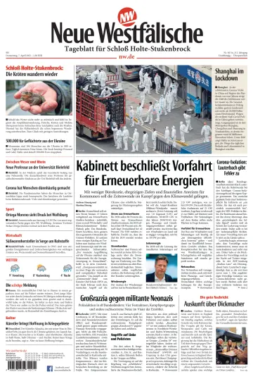 Neue Westfälische - Tageblatt für Schloß Holte-Stukenbrock - 7 Apr 2022