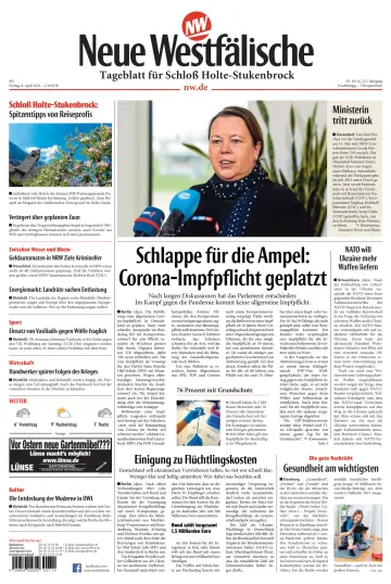 Neue Westfälische - Tageblatt für Schloß Holte-Stukenbrock - 8 Apr 2022