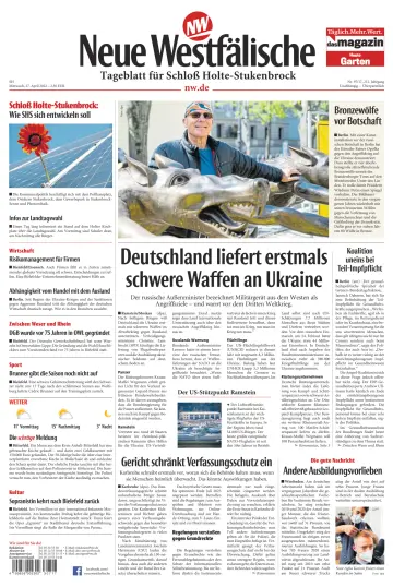 Neue Westfälische - Tageblatt für Schloß Holte-Stukenbrock - 27 Apr 2022