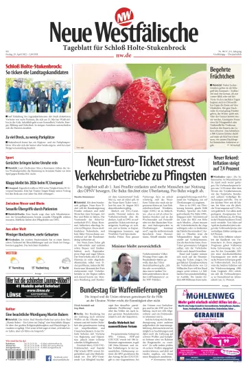 Neue Westfälische - Tageblatt für Schloß Holte-Stukenbrock - 29 Apr 2022