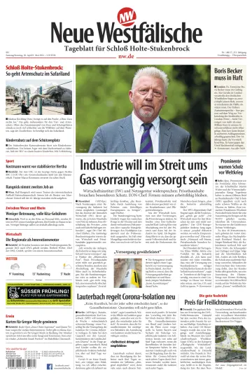 Neue Westfälische - Tageblatt für Schloß Holte-Stukenbrock - 30 Apr 2022
