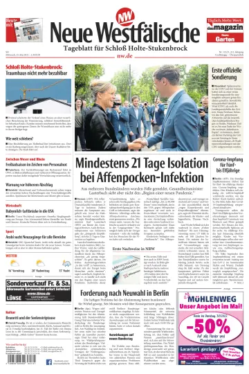 Neue Westfälische - Tageblatt für Schloß Holte-Stukenbrock - 25 May 2022