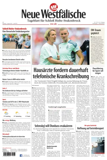 Neue Westfälische - Tageblatt für Schloß Holte-Stukenbrock - 1 Aug 2022