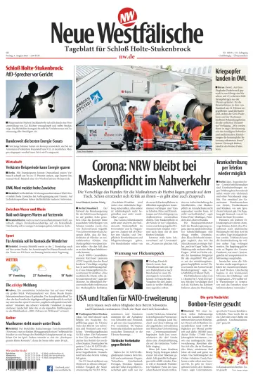 Neue Westfälische - Tageblatt für Schloß Holte-Stukenbrock - 5 Aug 2022