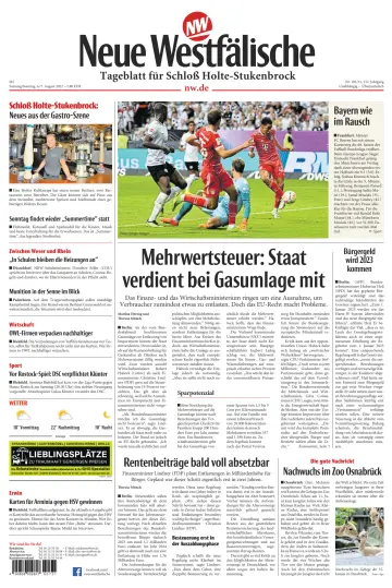 Neue Westfälische - Tageblatt für Schloß Holte-Stukenbrock - 6 Aug 2022
