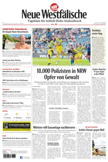 Neue Westfälische - Tageblatt für Schloß Holte-Stukenbrock - 27 Aug 2022