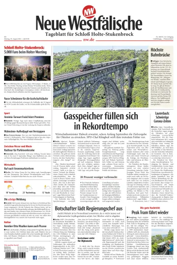 Neue Westfälische - Tageblatt für Schloß Holte-Stukenbrock - 29 Aug 2022