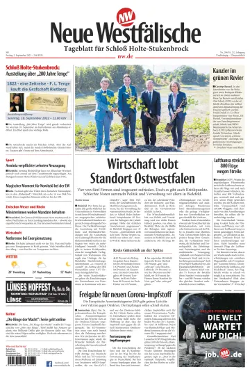 Neue Westfälische - Tageblatt für Schloß Holte-Stukenbrock - 2 Sep 2022