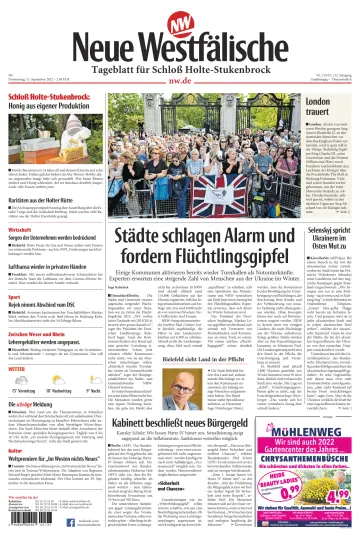 Neue Westfälische - Tageblatt für Schloß Holte-Stukenbrock - 15 Sep 2022