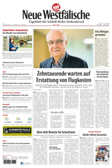 Neue Westfälische - Tageblatt für Schloß Holte-Stukenbrock - 17 Sep 2022