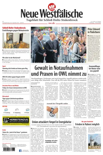 Neue Westfälische - Tageblatt für Schloß Holte-Stukenbrock - 24 Sep 2022