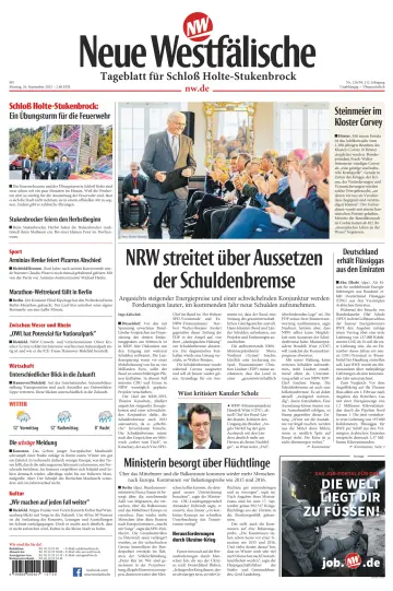 Neue Westfälische - Tageblatt für Schloß Holte-Stukenbrock - 26 Sep 2022