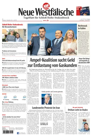 Neue Westfälische - Tageblatt für Schloß Holte-Stukenbrock - 27 Sep 2022