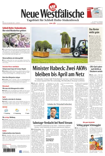 Neue Westfälische - Tageblatt für Schloß Holte-Stukenbrock - 28 Sep 2022