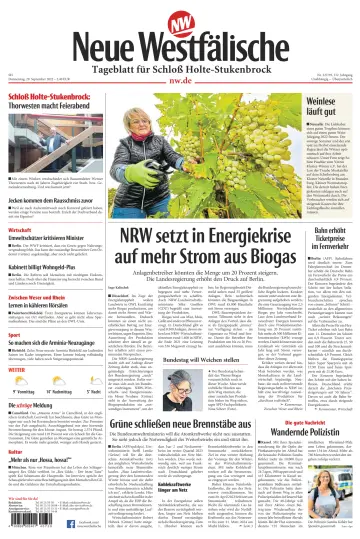 Neue Westfälische - Tageblatt für Schloß Holte-Stukenbrock - 29 Sep 2022