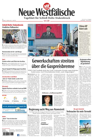 Neue Westfälische - Tageblatt für Schloß Holte-Stukenbrock - 17 Oct 2022