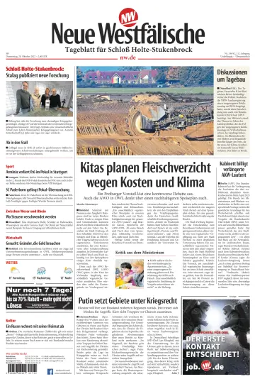 Neue Westfälische - Tageblatt für Schloß Holte-Stukenbrock - 20 Oct 2022