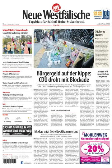 Neue Westfälische - Tageblatt für Schloß Holte-Stukenbrock - 31 Oct 2022