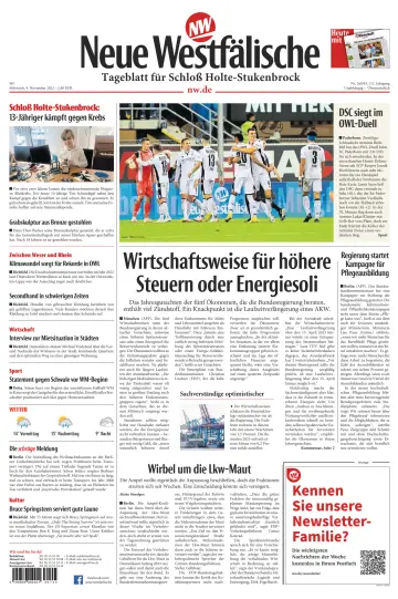 Neue Westfälische - Tageblatt für Schloß Holte-Stukenbrock - 9 Nov 2022