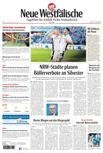 Neue Westfälische - Tageblatt für Schloß Holte-Stukenbrock - 14 Nov 2022