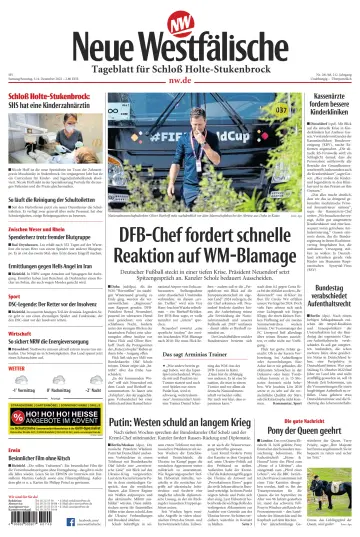 Neue Westfälische - Tageblatt für Schloß Holte-Stukenbrock - 3 Dec 2022