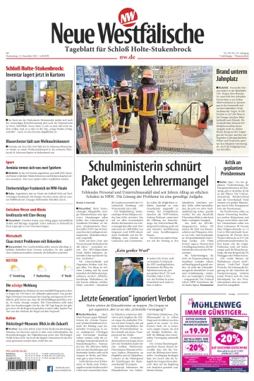 Neue Westfälische - Tageblatt für Schloß Holte-Stukenbrock - 15 Dec 2022