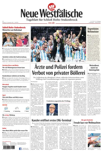 Neue Westfälische - Tageblatt für Schloß Holte-Stukenbrock - 19 Dec 2022
