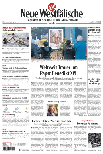 Neue Westfälische - Tageblatt für Schloß Holte-Stukenbrock - 2 Jan 2023