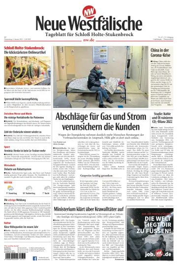 Neue Westfälische - Tageblatt für Schloß Holte-Stukenbrock - 5 Jan 2023