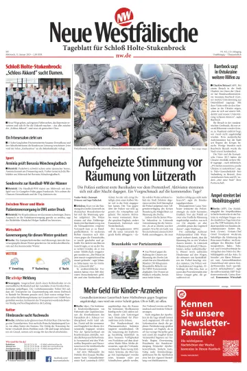 Neue Westfälische - Tageblatt für Schloß Holte-Stukenbrock - 11 Jan 2023