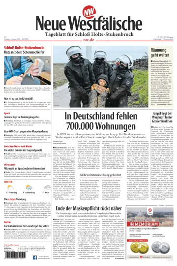 Neue Westfälische - Tageblatt für Schloß Holte-Stukenbrock - 13 Jan 2023