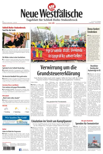 Neue Westfälische - Tageblatt für Schloß Holte-Stukenbrock - 23 Jan 2023