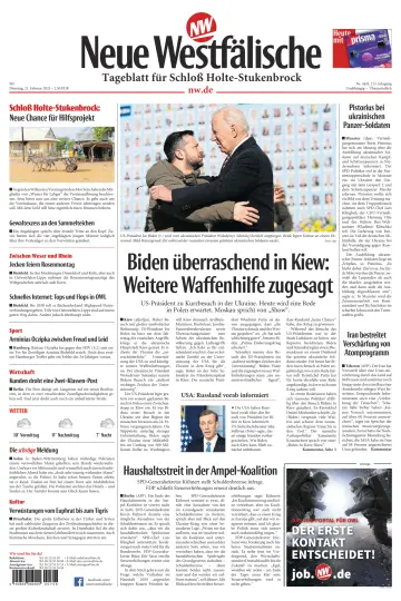 Neue Westfälische - Tageblatt für Schloß Holte-Stukenbrock - 21 Feb 2023