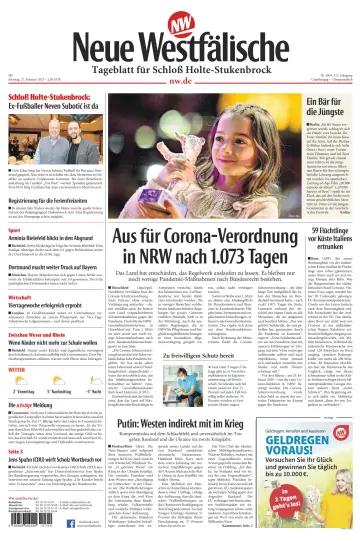 Neue Westfälische - Tageblatt für Schloß Holte-Stukenbrock - 27 Feb 2023