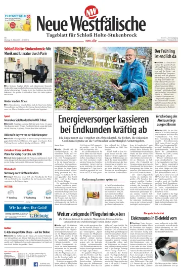 Neue Westfälische - Tageblatt für Schloß Holte-Stukenbrock - 20 Mar 2023