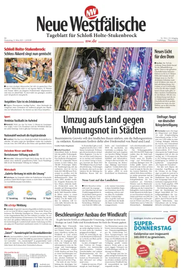 Neue Westfälische - Tageblatt für Schloß Holte-Stukenbrock - 23 Mar 2023