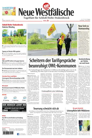 Neue Westfälische - Tageblatt für Schloß Holte-Stukenbrock - 31 Mar 2023