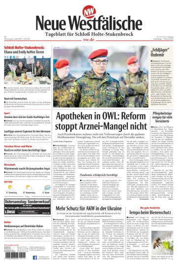 Neue Westfälische - Tageblatt für Schloß Holte-Stukenbrock - 6 Apr 2023