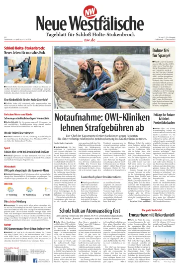 Neue Westfälische - Tageblatt für Schloß Holte-Stukenbrock - 13 Apr 2023