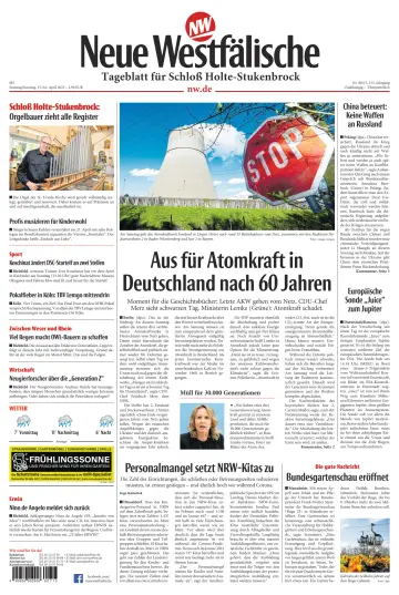 Neue Westfälische - Tageblatt für Schloß Holte-Stukenbrock - 15 Apr 2023