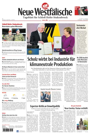 Neue Westfälische - Tageblatt für Schloß Holte-Stukenbrock - 18 Apr 2023
