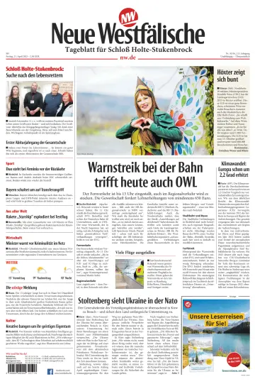 Neue Westfälische - Tageblatt für Schloß Holte-Stukenbrock - 21 Apr 2023